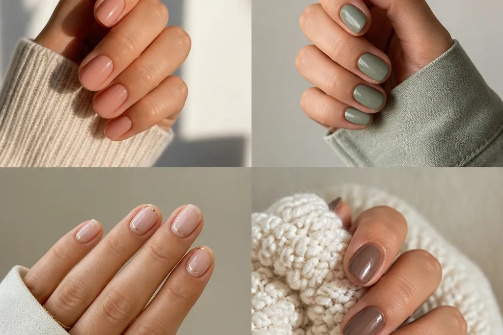 Affordable short oval nails ideas