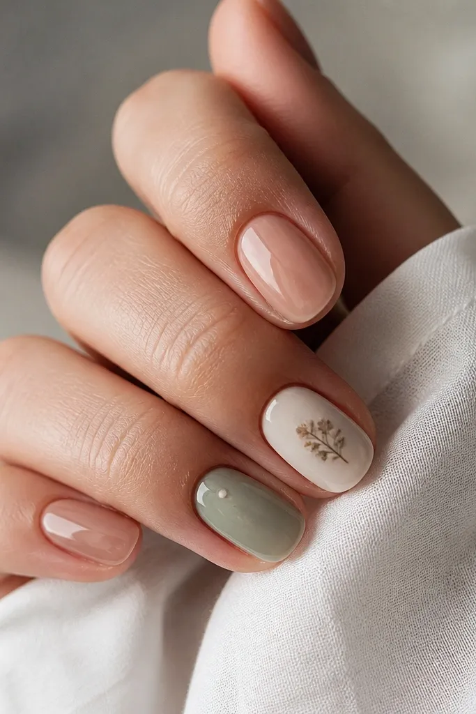 Affordable short oval nails ideas