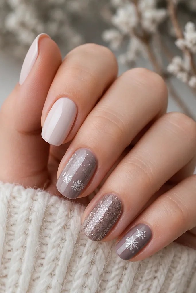 Elegant Winter Nails for a Classy Seasonal Manicure