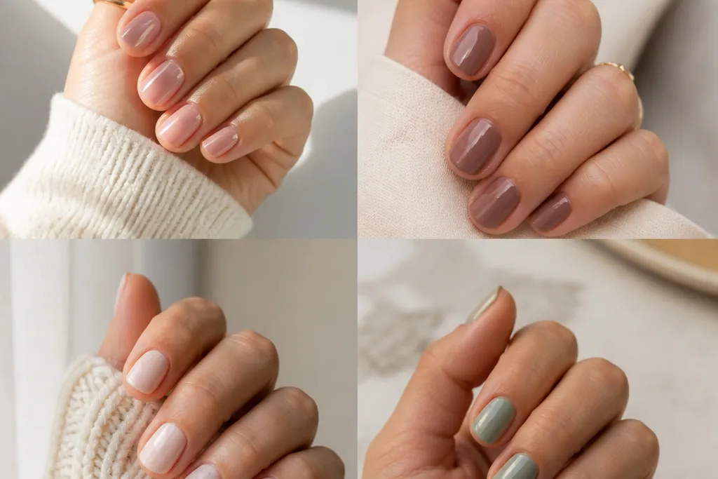 Low maintenance short oval nails ideas