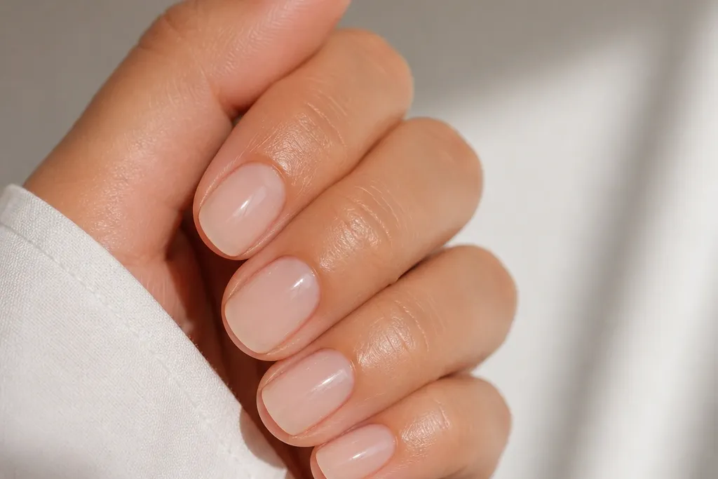 Aesthetic short oval nails inspiration