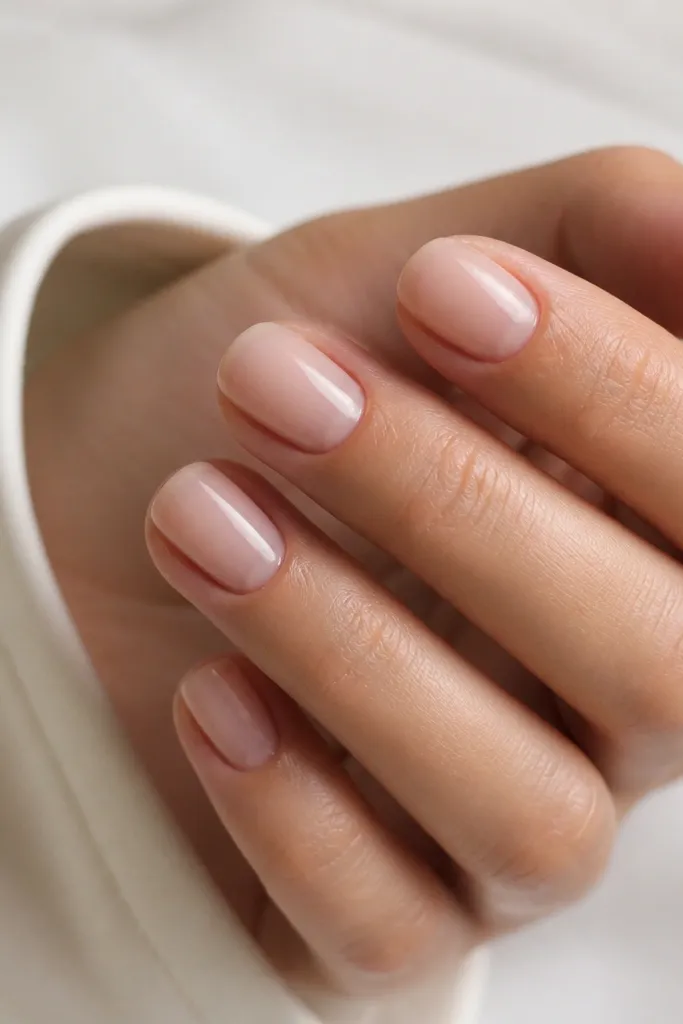 Aesthetic short oval nails inspiration