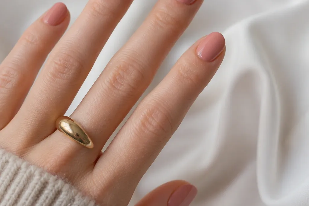 Removable short oval nails no drill