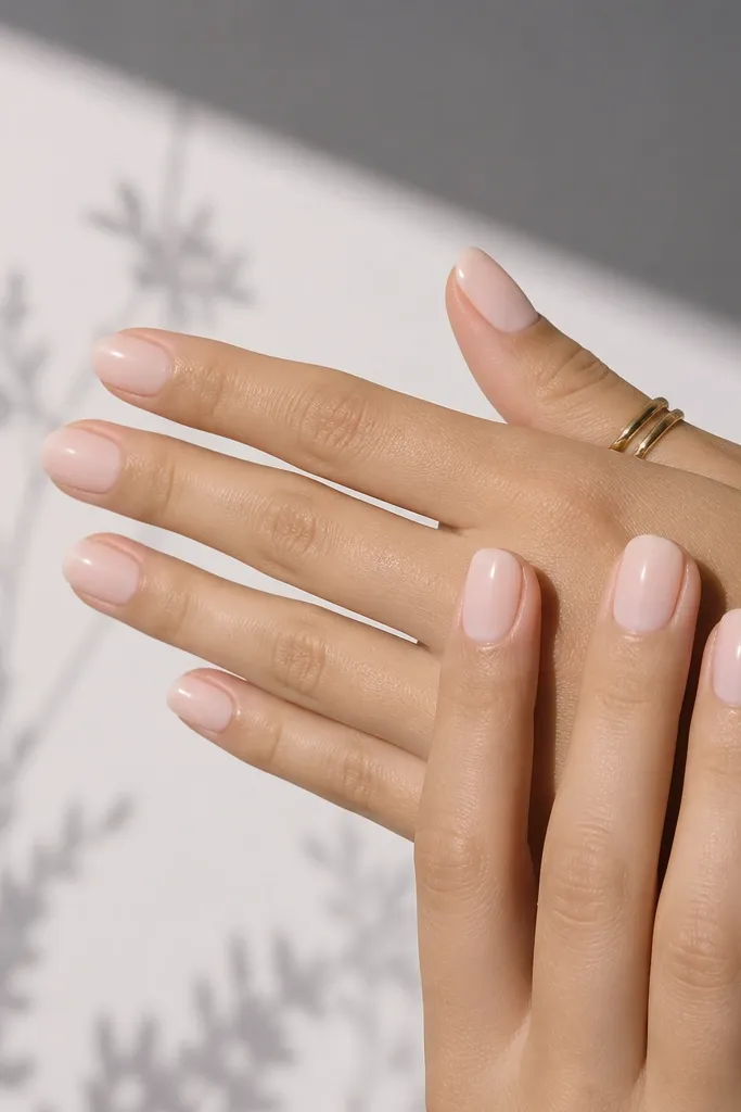 Removable short oval nails no drill