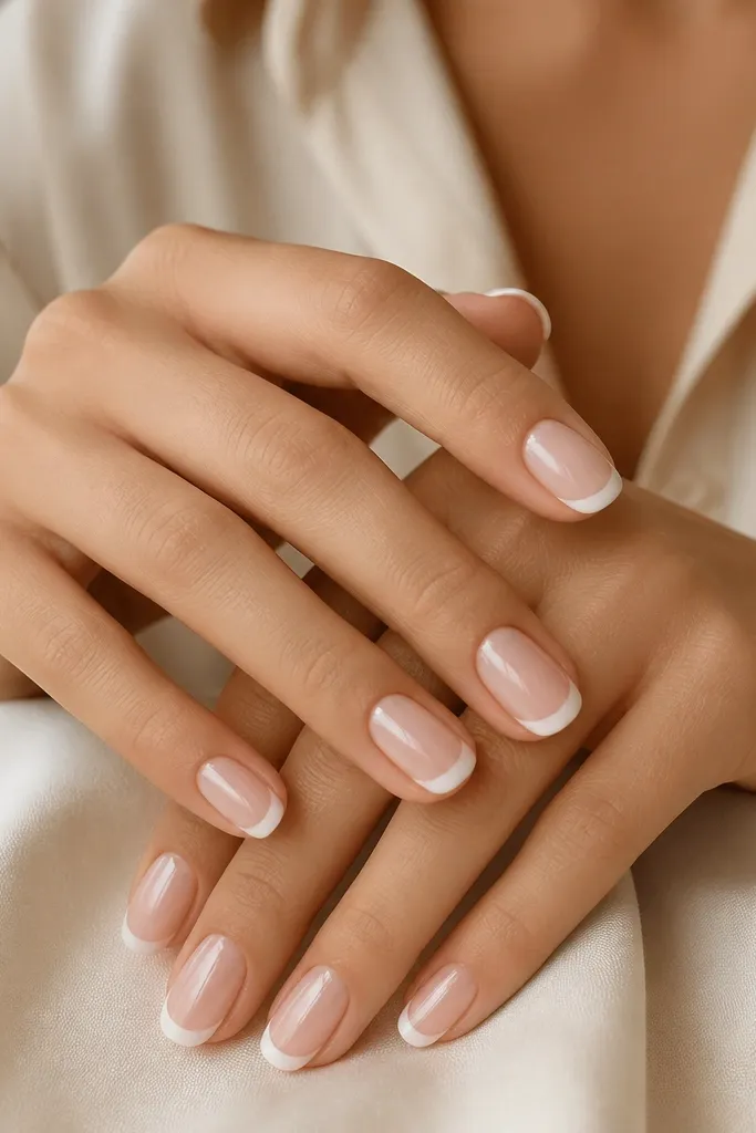 Elegant French Tip Nails for a Classy and Polished Look