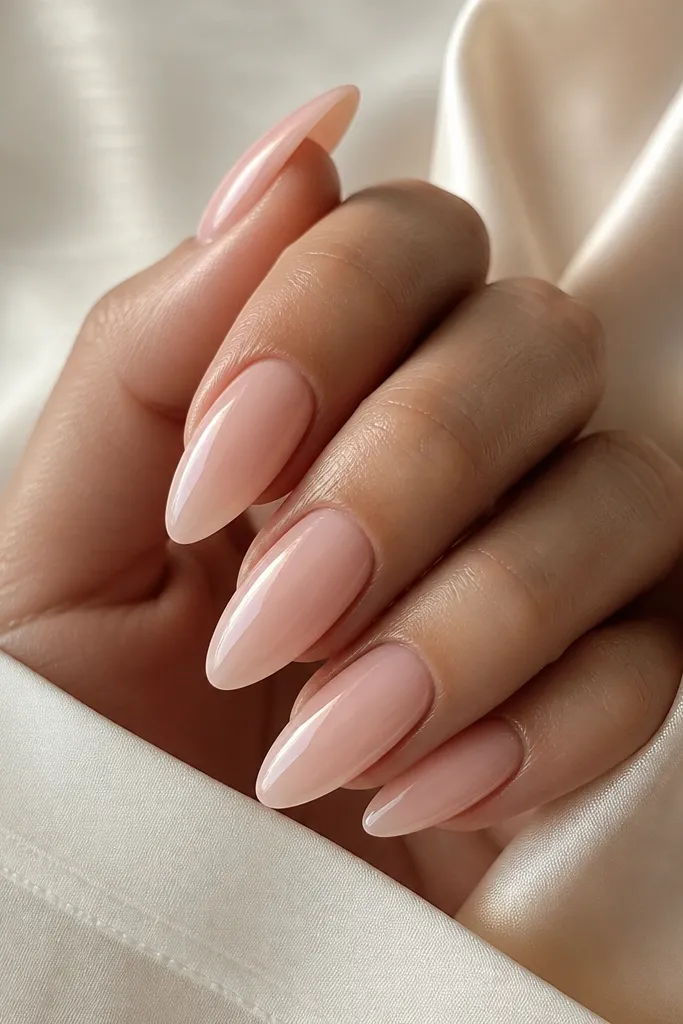 Aesthetic Pink Almond Nails That Look Expensive