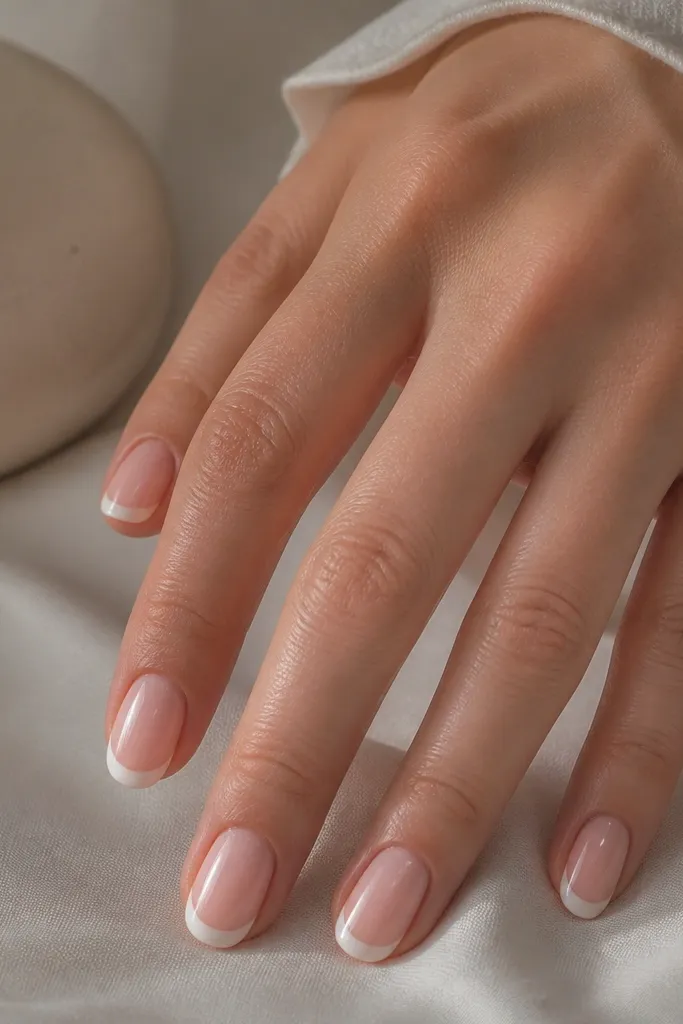 Timeless french biab nails inspiration