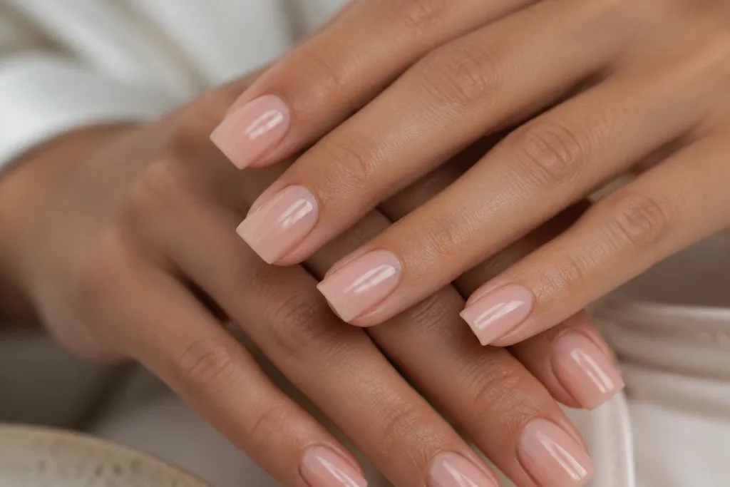 Square biab nails inspiration for a modern finish