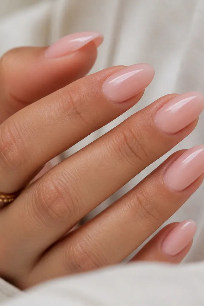 Cheap Pink Almond Nails on a Budget