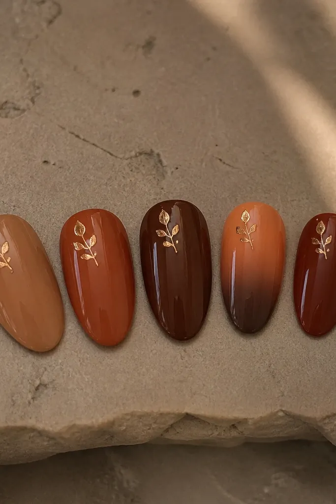 15 Fall Almond Nails Ideas for an Elegant Autumn Manicure