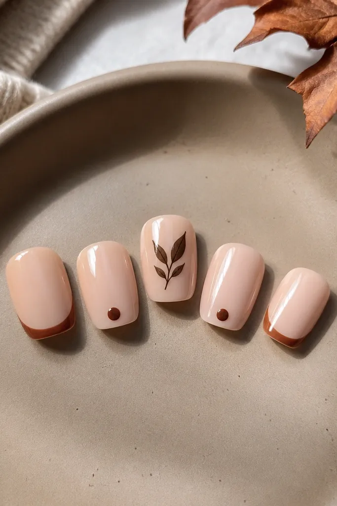 10 Fall Short Nails Ideas for a Stylish Autumn Look