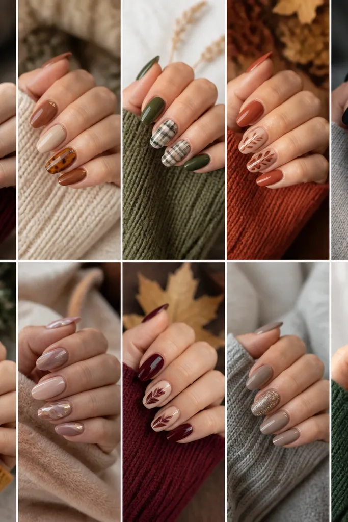 10 Acrylic Fall Nails Ideas for a Trendy Autumn Look