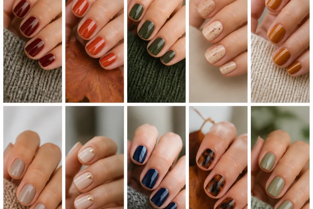 10 Simple Fall Nails Ideas for Short Nails This Autumn