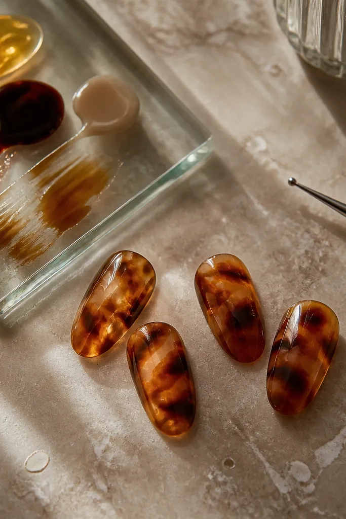 How to Do Tortoise Shell Nails