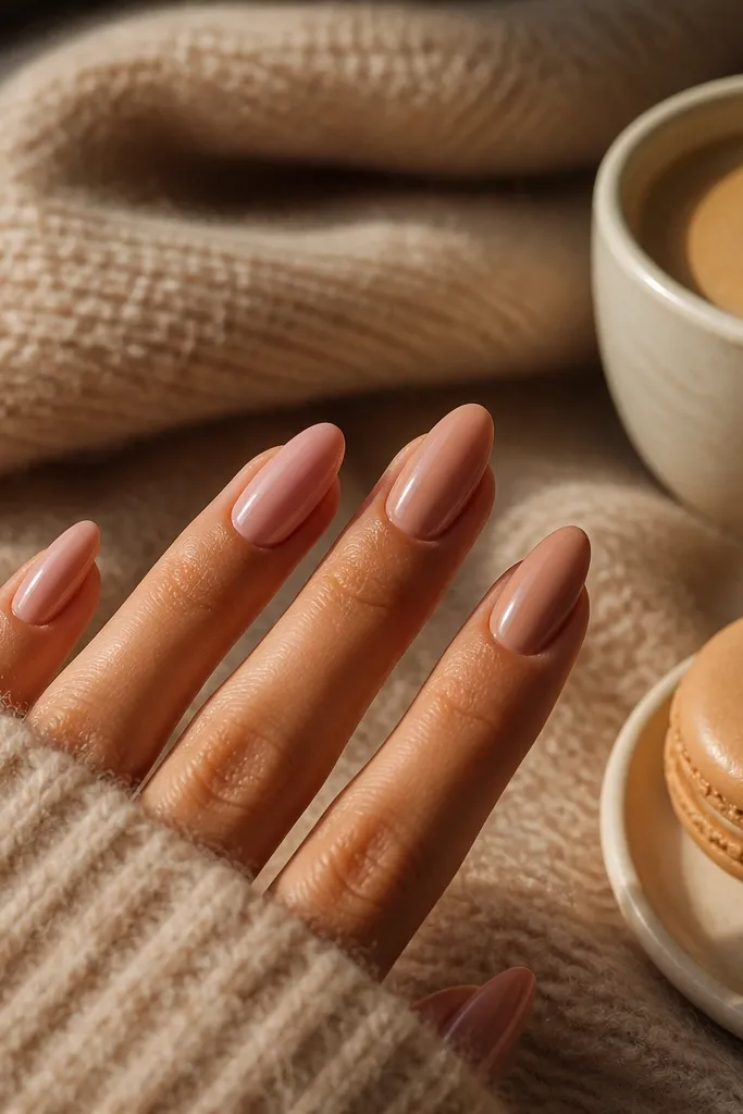 Cozy Kylie Jenner nails year round