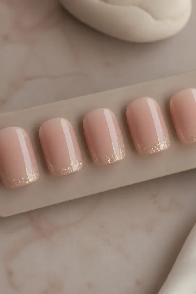Low maintenance Kylie Jenner nails