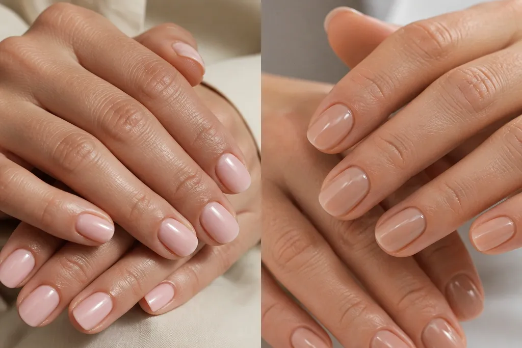 Acrylic vs gel for short oval nails